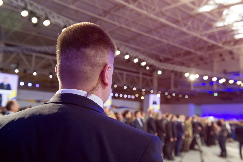 Security,On,Public,Event.,Secret,Guard,Service.,Private,Bodyguard,With